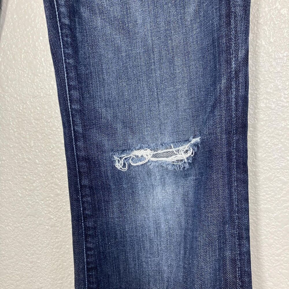 Citizens Of Humanity COH Jeans Womens 27 Blue Dita Petite Bootcut Distressed - Picture 12 of 16